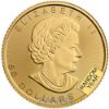 Gold Canadian Maple Leaf One Ounce Random Date Obverse