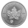 2025 Canadian Silver Maple Leaf 1 Ounce Bullion Coin Reverse