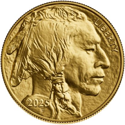 2025 American Gold Buffalo Gold Bullion Coin Obverse